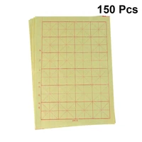 150 sheets chinese calligraphy paper grid brush ink xuan paper sumi paper rice paper for calligraphy lover beginner