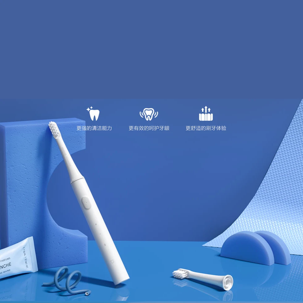 XIAOMI MIJIA Ультразвуковая электрическая зубная щетка беспроводной USB