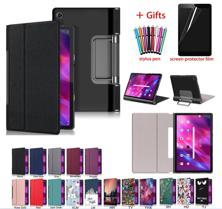 GLIGLE YT-J706F Slim Case For Lenovo Yoga Tab 11 Cover Shell+Stylus+Screen Film | Компьютеры и офис