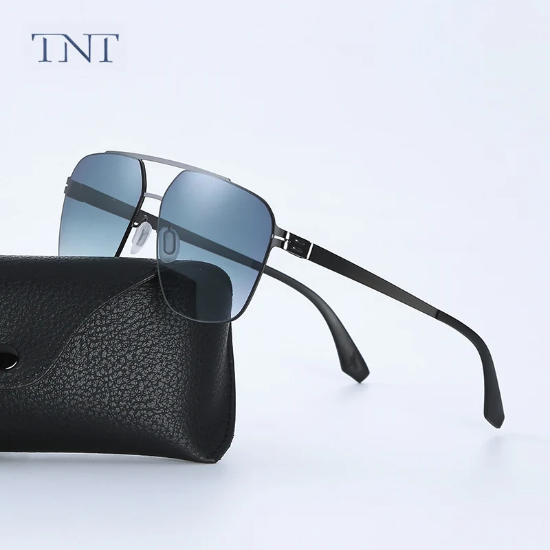 TNT Тони Старк солнцезащитные очки Железный Человек прямоугольные Винтаж ретро в