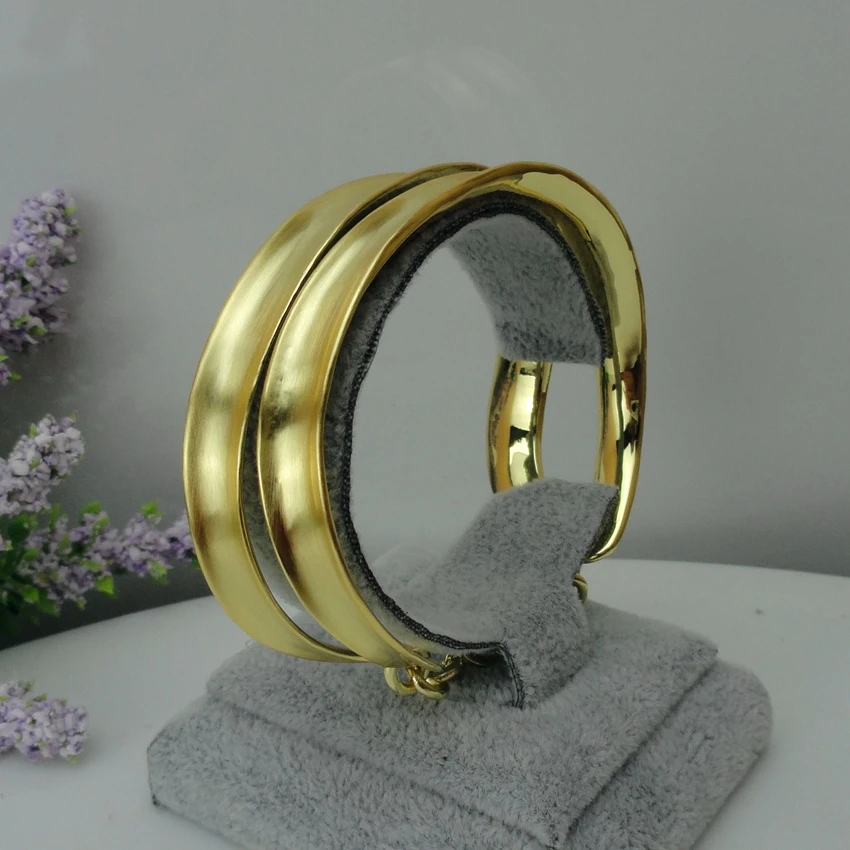 Yuminglai 24K Дубай золотые браслеты модный большой браслет FHK8686|Ювелирные наборы| |