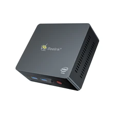 2021 Beelink GK35 Windows 10 MINI PC Intel Gemini Lake J3455 8GB RAM 128GB SSD 2.4G 5.8G WiFi BT4.0 4K WIN10 Computer VS GK3V