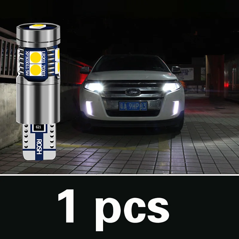 

1 шт., автомобильная светодиодная лампа W5W T10 Canbus для ford fiesta mondeo mk4 mk5 focus 2 3 mk1 mk2 mk3 mazda 3 6 gg gh 2 8 5