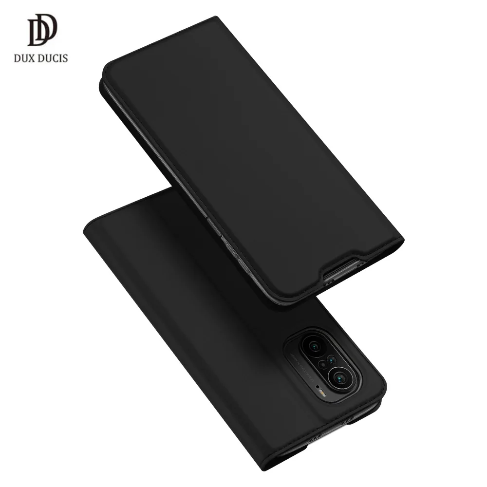 

For XIAOMI Poco F3 Case DUX DUCIS Skin Pro Magnetic Stand Flip PU Wallet Leather Case for XIAOMI Poco F3 Cover With Card Slot