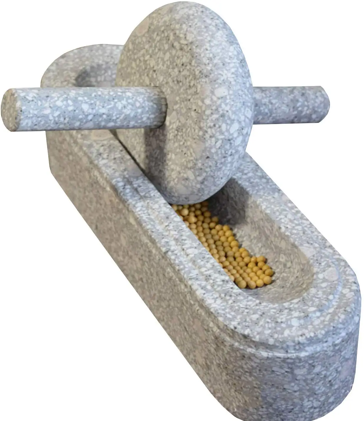 Натуральная Съемная ручная каменная мельница Maifan для еды специй|Ручные