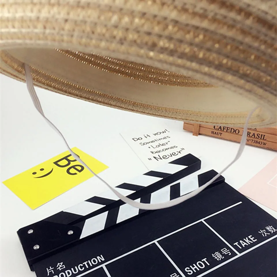 Шляпа детская соломенная с кошачьими ушками милая шапка от солнца для родителей