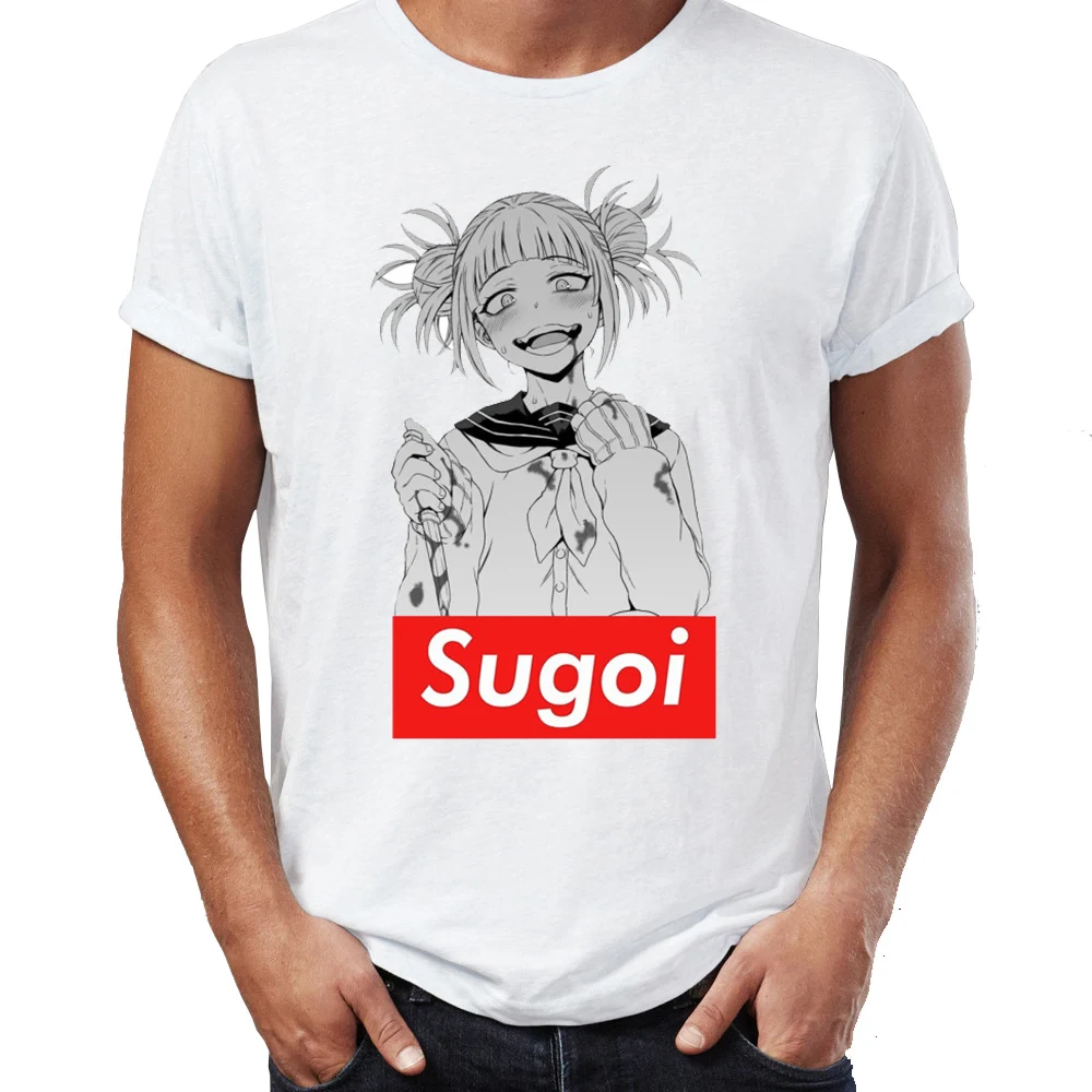 

Men's T Shirt Sugoi Himiko Boku No Hero Academia My Hero Academia Artsy Awesome Modal Artwork Printed Tee