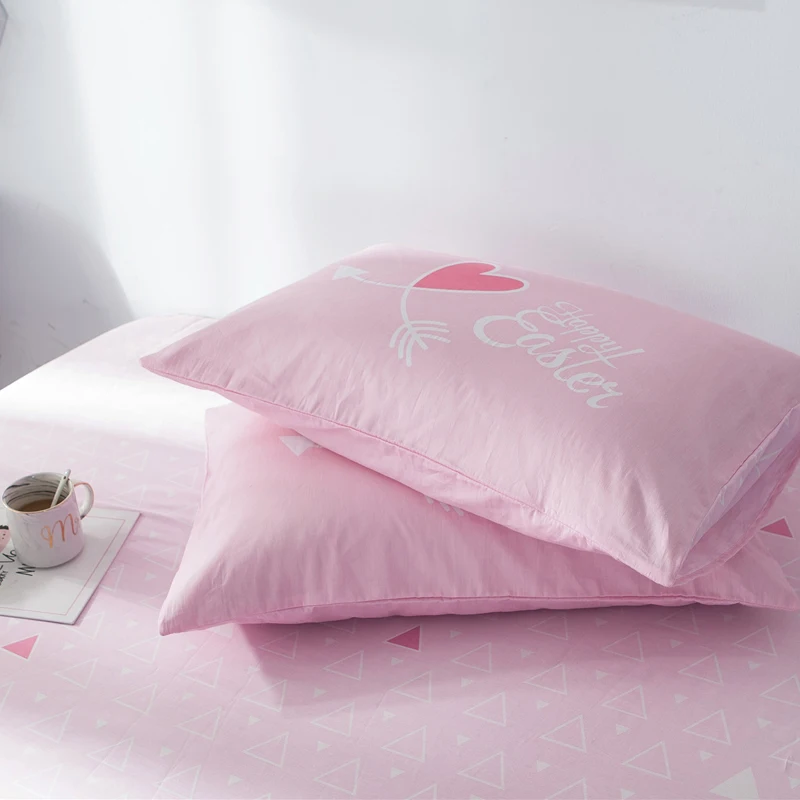 Паркшин пара двойное домашнее постельное белье 2 шт. наволочки 100% хлопок 48х74см