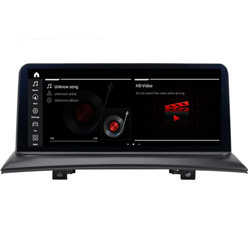 ID7 Android 9 0 для BMW X3 E83 2004 2005 2006 2007 2008 2009 автомобильный DVD плеер gps аудио стерео 10 25 &quotIPS