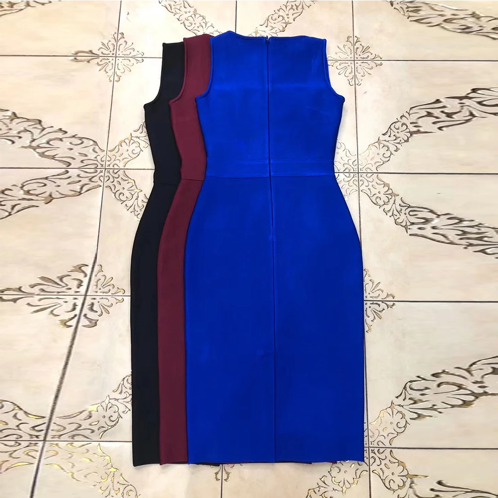 Ocstrade, новинка, Vestido, Бандажное платье,, элегантное, вискоза, нейлон, повязка из спандекса, платье, бодикон, сексуальное, Бандажное, до колен, платье