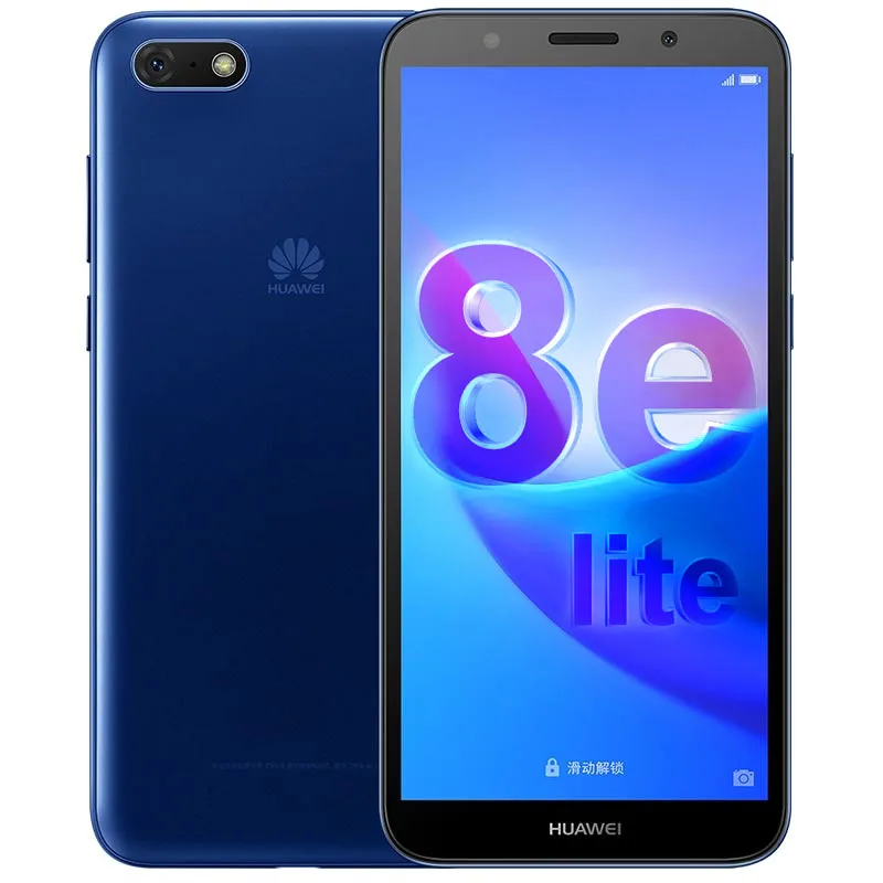 Смартфон huawei Enjoy 8e lite с глобальной прошивкой, 5,45 дюйма, 2 Гб, 32 ГБ, четырехъядерный процессор MT6739, две sim-карты, Android 8,0 - Цвет: 2G 32G Bue