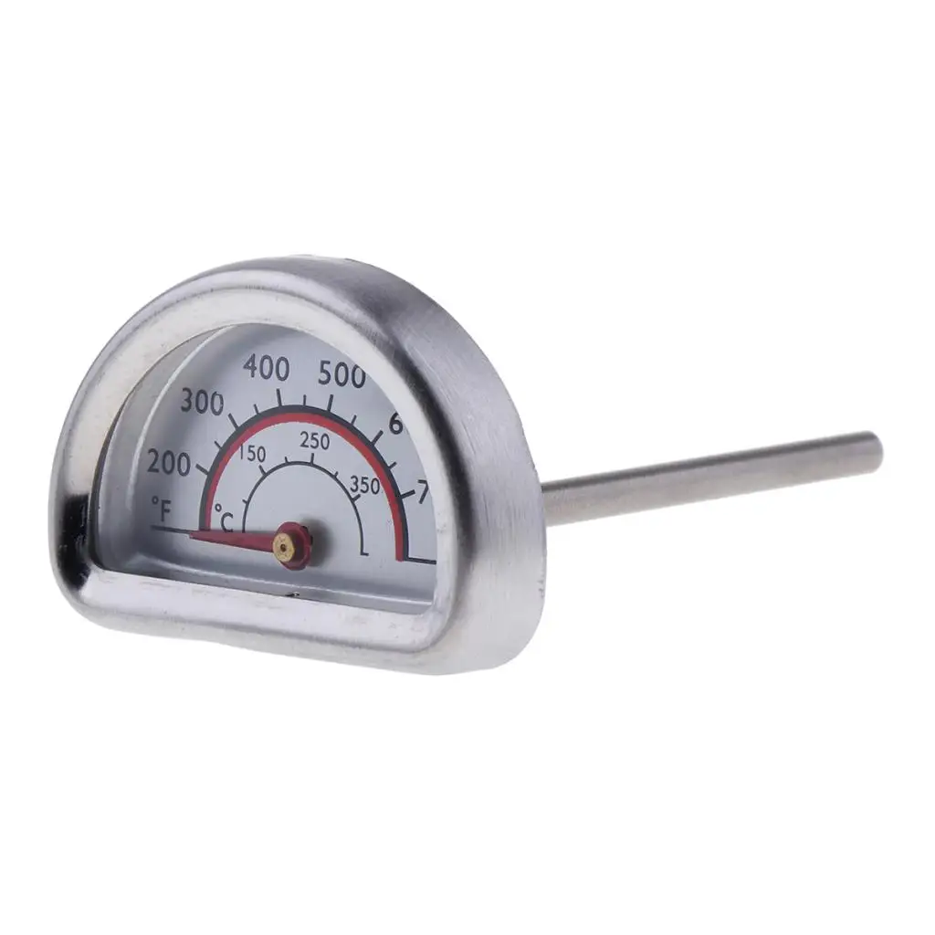 

Полукруглый Аналоговый термометр для духовки, термометр для барбекю, кухонный прибор для приготовления пищи 0 ℃-350 ℃