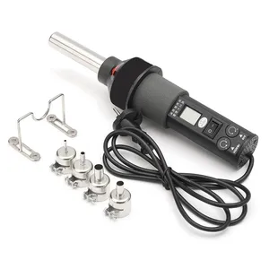 GJ-8018 ЖК-дисплей 450 Вт горячий воздух паяльная станция BGA паяльная станция Отопление тепловой пушки паяльной станции Мощность насадки сварки инструмент газовой горелки