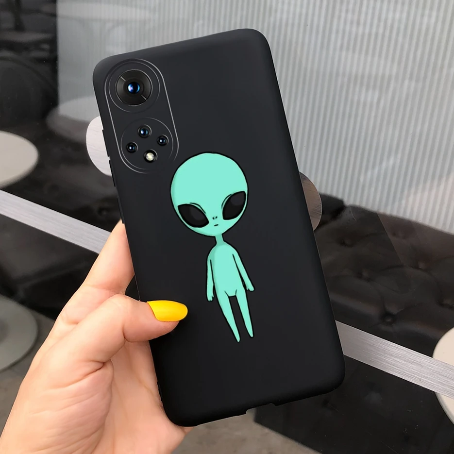 Чехол для Honor 50 Pro чехол SE мягкий силиконовый с милыми животными Huawei Honor50 чехлы