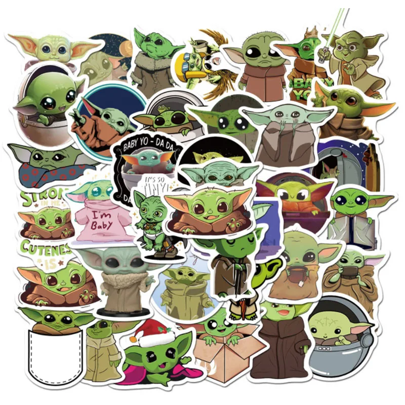 

50 pcs Manloda people Graffiti Waterproof Skateboard Travel Suitcase Phone Laptop Luggage Stickers Cute Kids Girl Toys