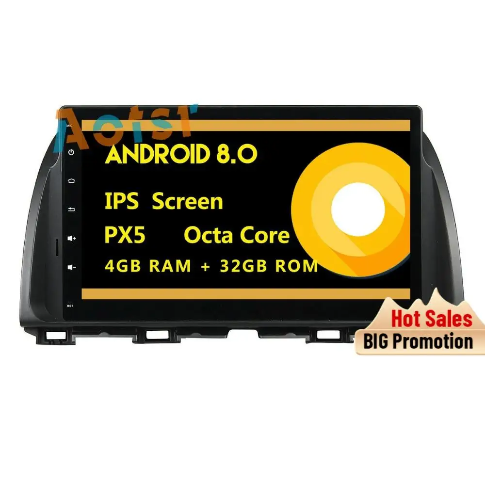 IPS экран Android 8 0 автомобильный мультимедийный плеер головное устройство для MAzda CX 5