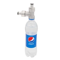 pet coke bottle covert into a keg system ball lock gas beer outlet all stainless steel 304 food grade silicone hose