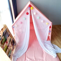childrens tent indoor play house princess tent dollhouse girl small house castle separate bed tent