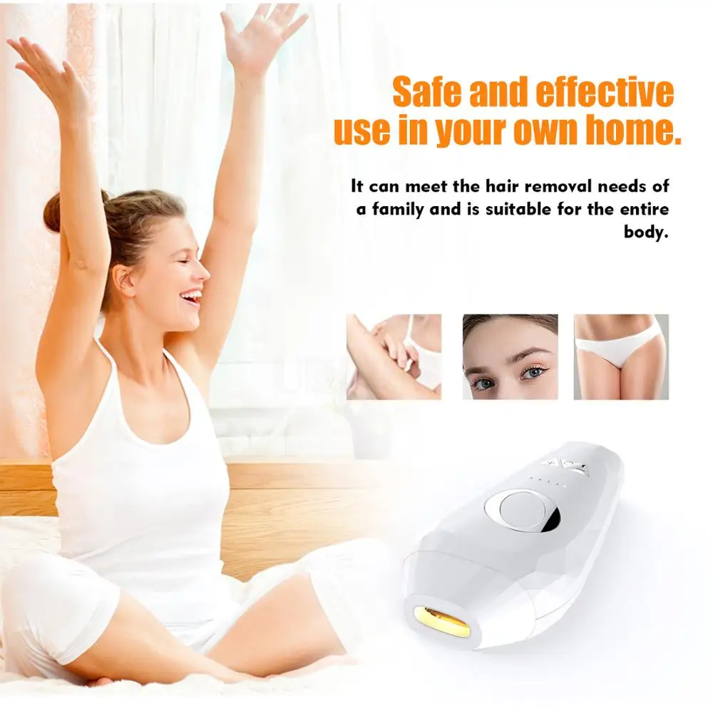 

IPL Laser Hair Removal Machine Laser Epilator Hair Removal Permanent Bikini Trimmer Electric Depilador a Laser