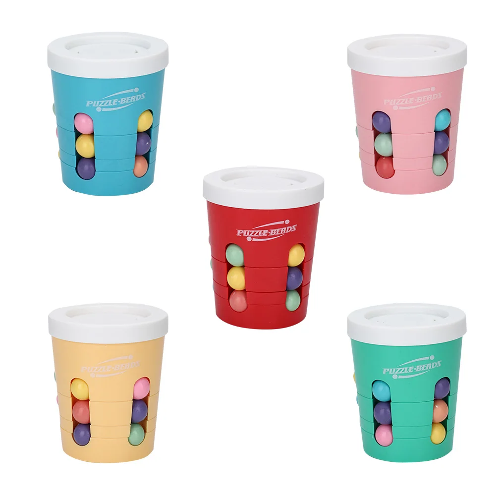 

Образовательная вращающаяся головоломка-кубик для снятия стресса с кончиком пальца игра-Спиннер умные вращающиеся Веселые интерактивные ...