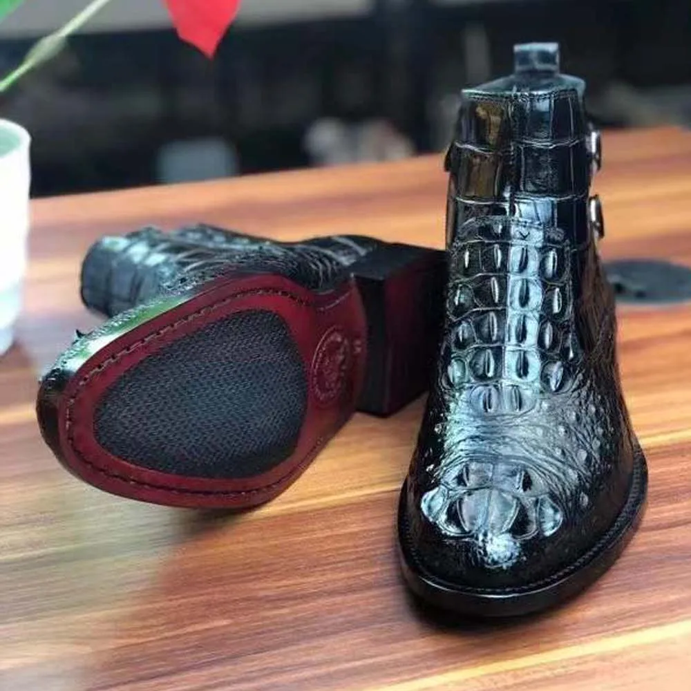 Рисунок 2 - Новые мужские крокодиловые ботинки yingshang
