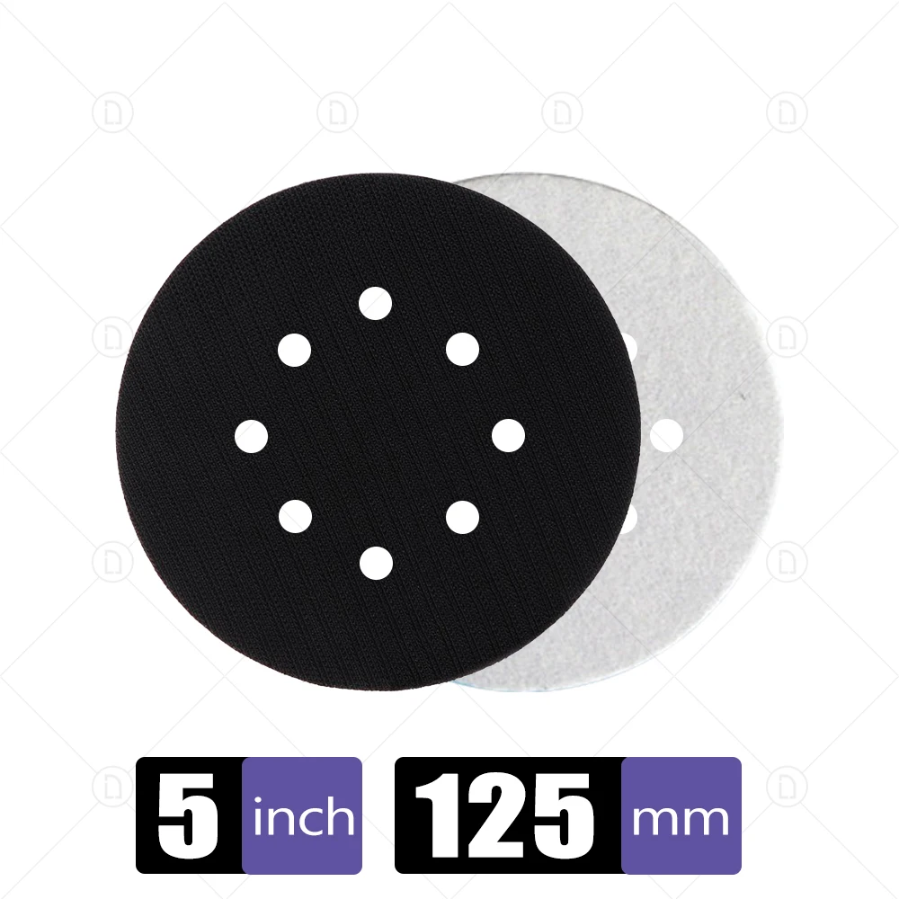 

Губка для шлифовальных дисков, 2/3/4/5/6 дюйма, 8 отверстий, самоклеящийся диск