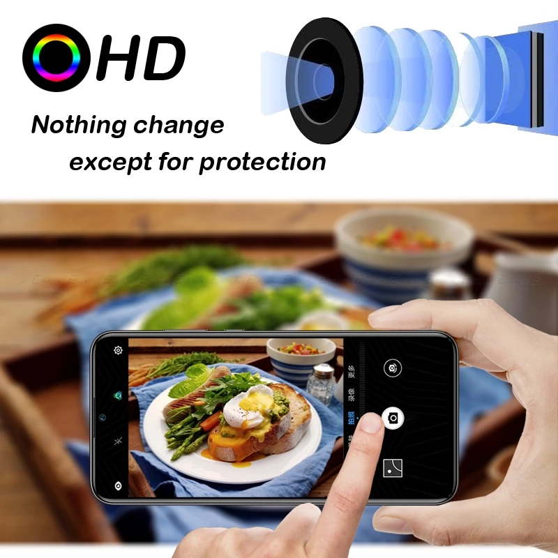 Задняя Защитная пленка для объектива камеры HuaWei Y5 Y6 Y7 Y9 Prime Pro Nova 3 3i 2017 2018 2019 экрана