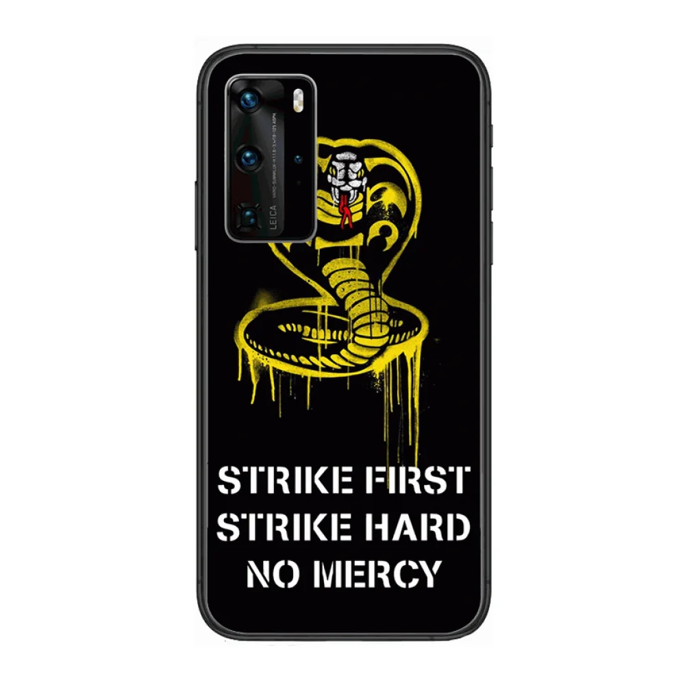 

Cobra Season 2 Trendy Style Phone Case For Huawei P 40 30 20 10 Lite Smart Z Pro Black Etui Coque Painting Hoesjes comic fashion
