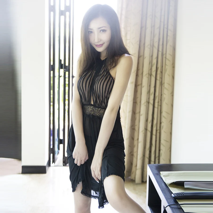 Женские ночные рубашки с открытой спиной ночное платье женская пикантная