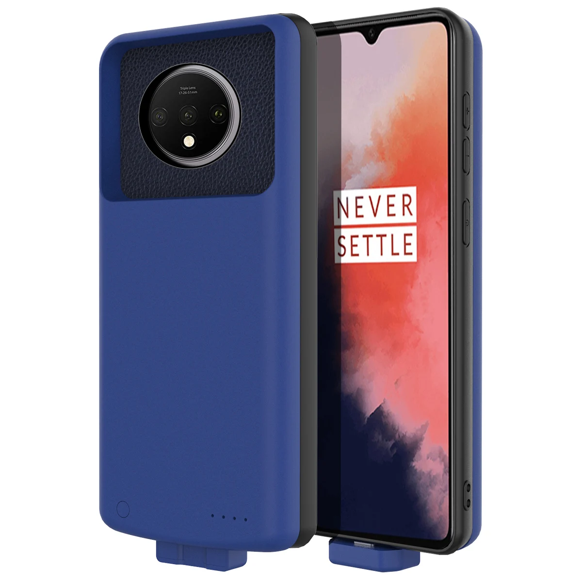 Чехол с аккумулятором для OnePlus 7T 7000 мАч магнитное Внешнее зарядное устройство