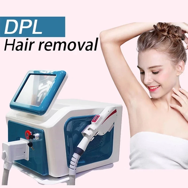 

DPL SHR IPL hair removal machine skin rejuvenation spots remover red blood vessels treatment OPT IPL laser hair remover
