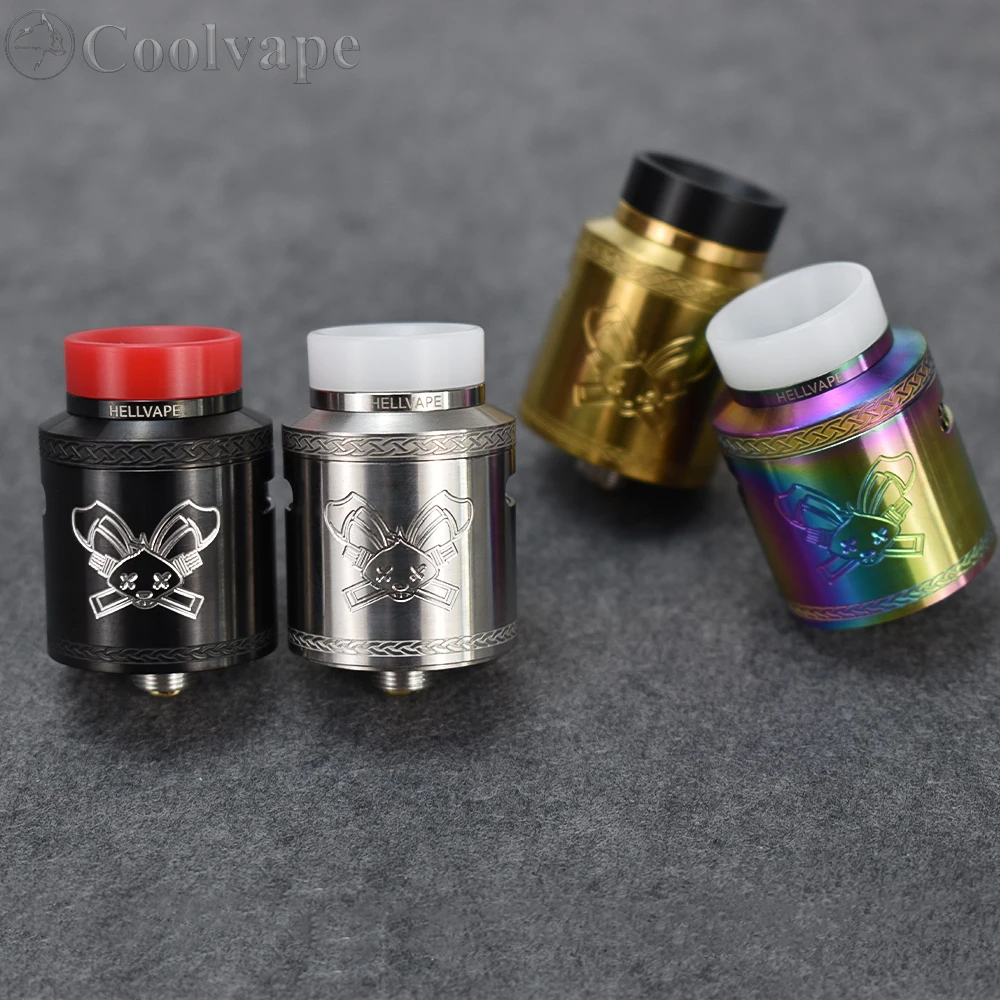 Атомайзер Dead Rabbit V2 RDA с сквонком BF PIN Dual Coil deck Vape Tank 24 мм rda vs Apocalypse GEN 2 | Электроника