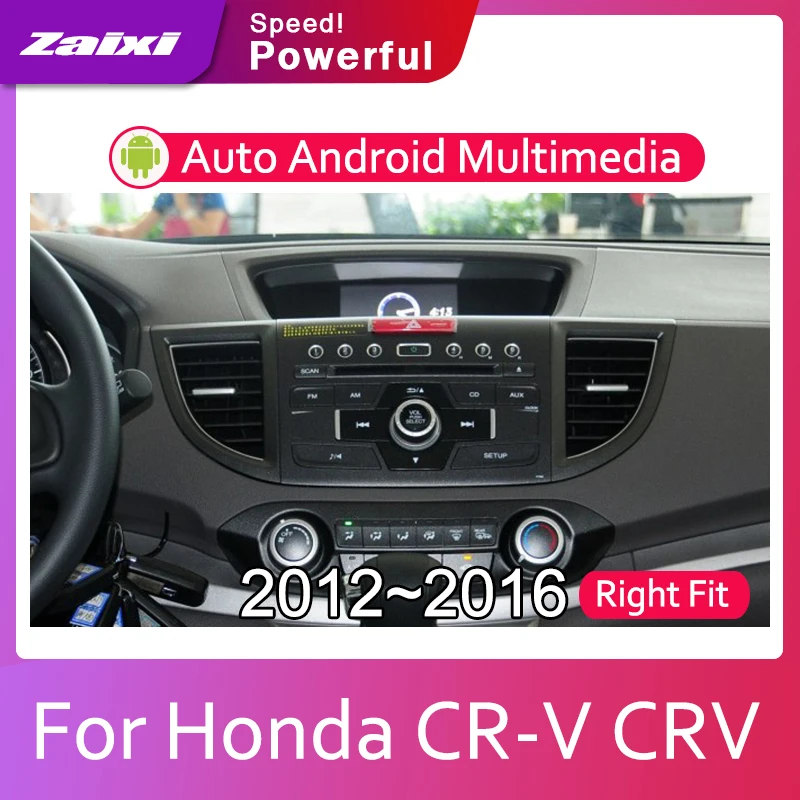 

ZaiXi 2din Car multimedia Android Autoradio Car Radio GPS player For Honda CR-V CRV 2012~2016 Bluetooth WiFi Mirror link Navi