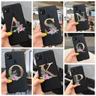 Силиконовый чехол для Samsung Galaxy A01, A10, A20, A30, A40, A70, A50, 50s, 30s, 20s, 10s, A71, A51, A11, A21s, A9, A72018, ТПУ, с буквами алфавита