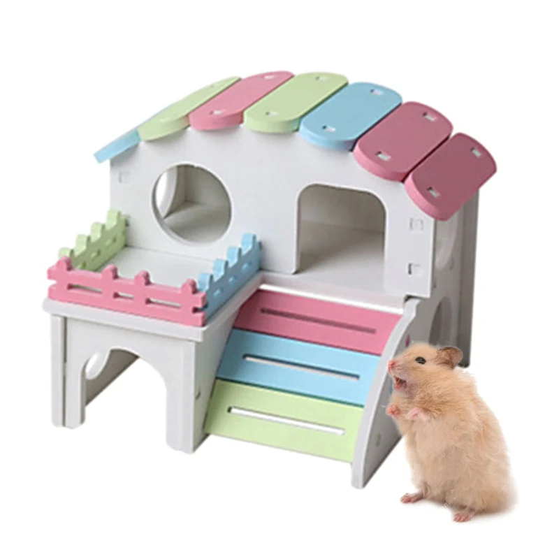 Двухслойный дом из ПВХ для домашних животных красочное упражнение скрытия