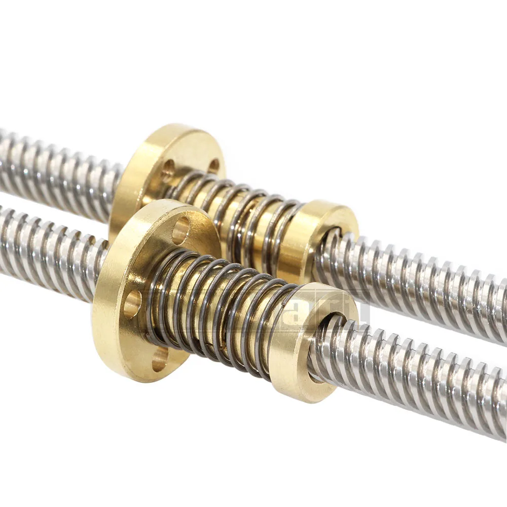 1 компл. THSL 300 8D 100/200/250/300/350/400 мм свинцовый винт трапециевидный + T8 Противоударная