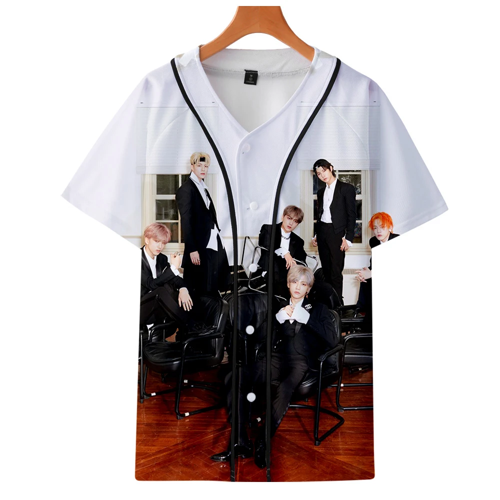 Новый альбом KPOP NCT DREAM 2019 бейсбольная Униформа с 3D принтом WE BOOM и короткими
