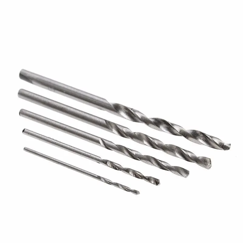 

50Pcs 1/1.5/2/2.5/3mm HSS Titanium Plated Wring Drill Bit Set Tool Durable