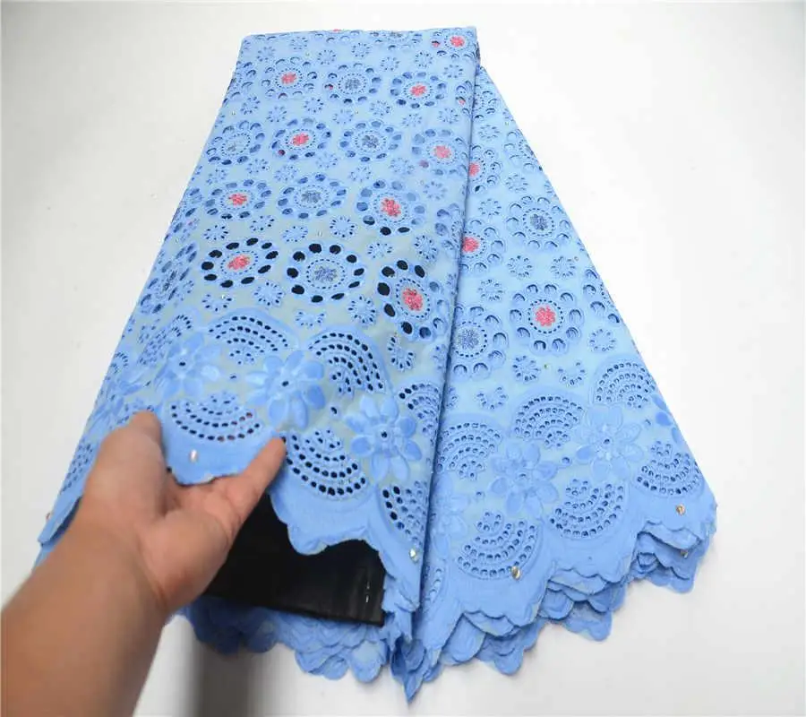 African Dry Lace Fabric 2019 High Quality Swiss Voile In Switzerland Nigerian Cotton For Wedding Party PSA856-2 | Дом и сад