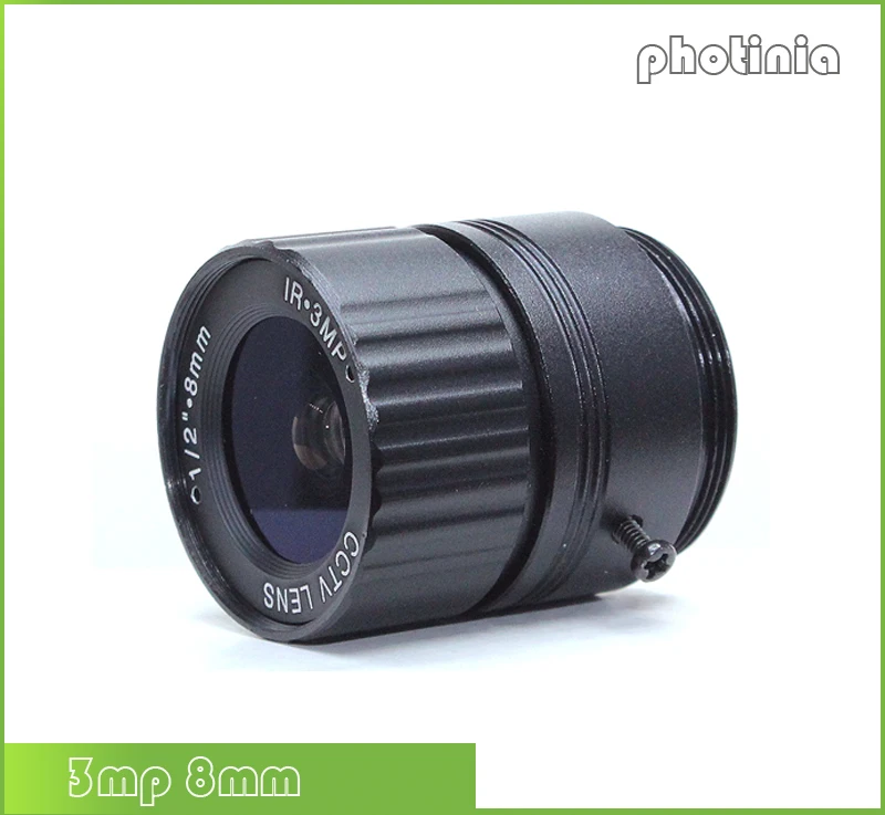 3 шт./Лот HD 3MP CCTV объектив 4 мм 6 8 CS Объектив для камеры безопасности s ip камера box F2.0