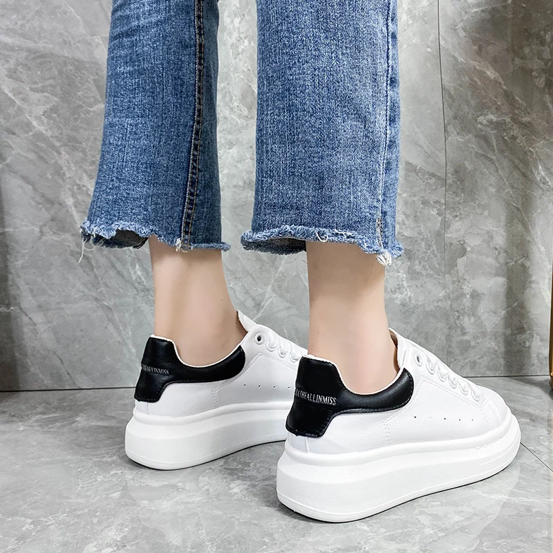 

Summer Shoes Ladies Casual Female Sneakers 2021 Fashion Women's All-Match Round Toe Modis Small Breathable New Sports Cross Leis