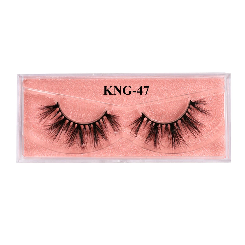 KNG-47 Накладные ресницы Eyewin, 3D, норковые ресницы,, без грубости, ресницы, ресницы, драматические, многоразовые, натуральные ресницы, популярные, накладные ресницы, макияж - Цвет: KNG-47