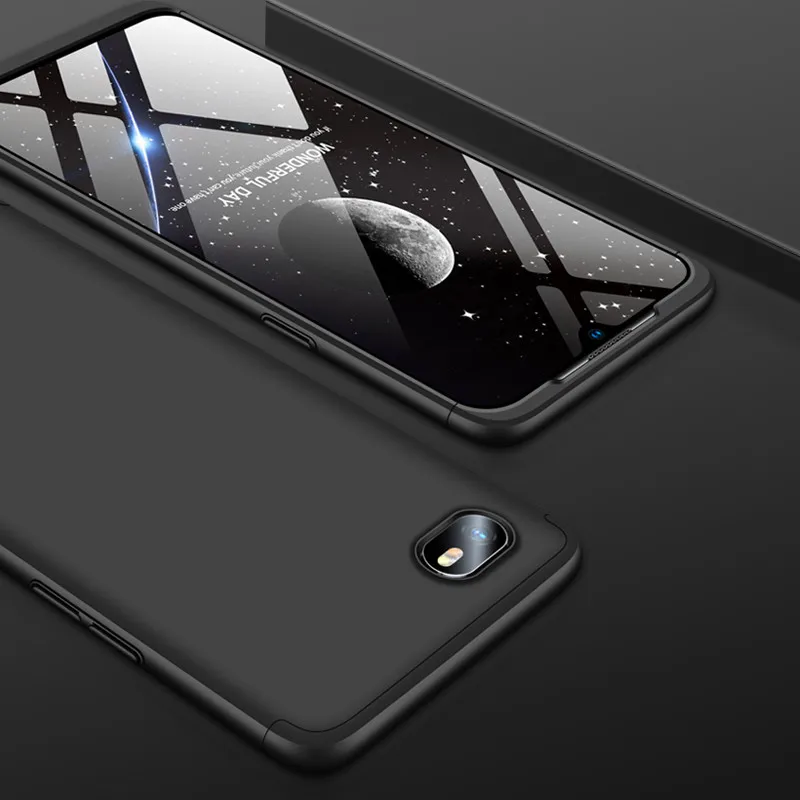 Oppo Realme C2 RMX1941 чехол RealmeC2 360 градусов полное покрытие защищенный Матовый Жесткий чехол для Oppo Real Me C2 Чехол со стеклянной пленкой
