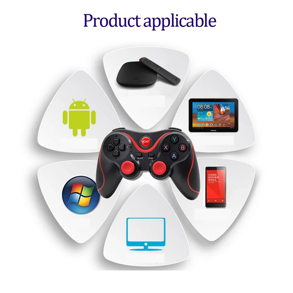 Wireless Bluetooth Gamepads Support Official App Game Controller for iphone Android Smart Phone PC TV Box | Электроника