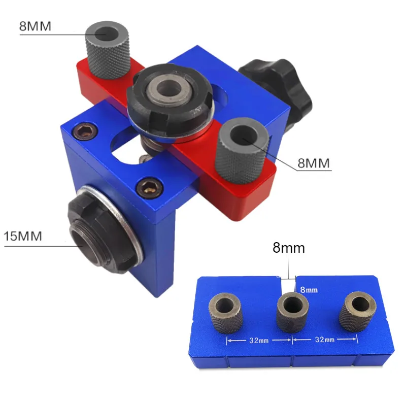 Деревообрабатывающий устройство Doweling карман отверстие сверлильный локатор джиг
