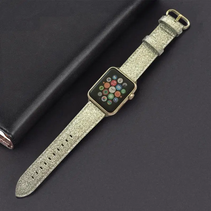 Узкая петля для Apple Watch кожаный ремешок 40 мм 44 мм для iwatch 38 мм 42 мм ремешок серии 5 4 3 2 1