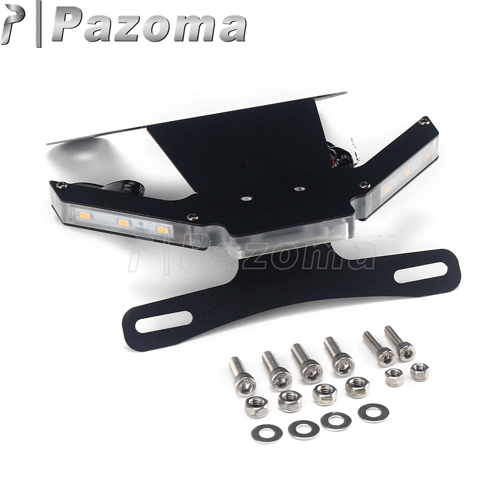 Motorcycle Tail Fender LED Eliminator Tidy Kit For YAMAHA YZF R25 R3 MT-25 MT-03 Rear License Plate Light Holder Bracket 14-2020 |