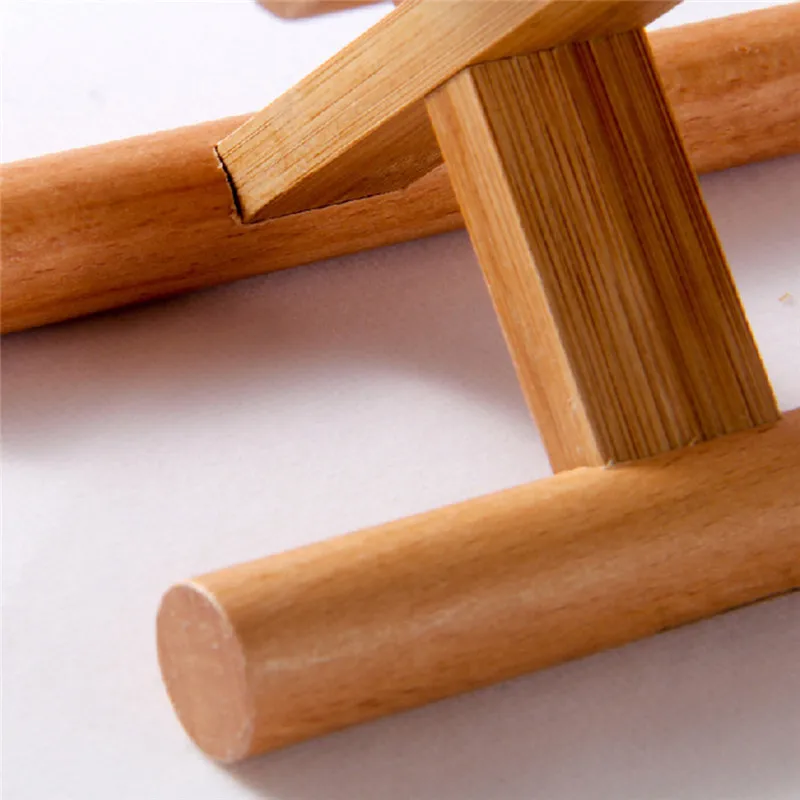 Деревянный цвет прочный съемный деревянный цветочный горшок подставка отдельно