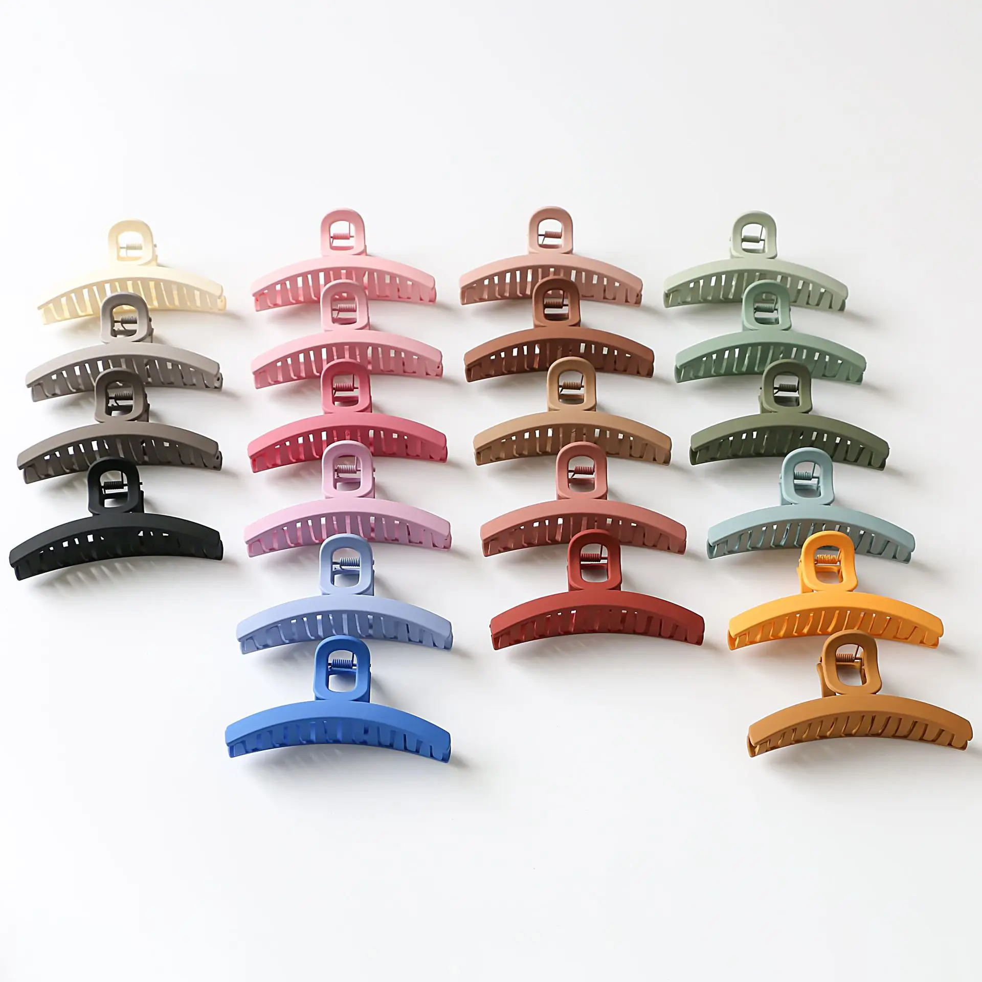 

Alligator Hair Clips Korean One-word Hair Clips Elegance Girl Hairclip Matte Texture Hairclip Women's Hair Accessories Clips