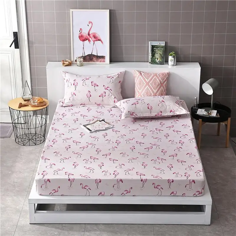 Простыня наматрасник с резиновой резинкой одиночная двойная полноразмерная